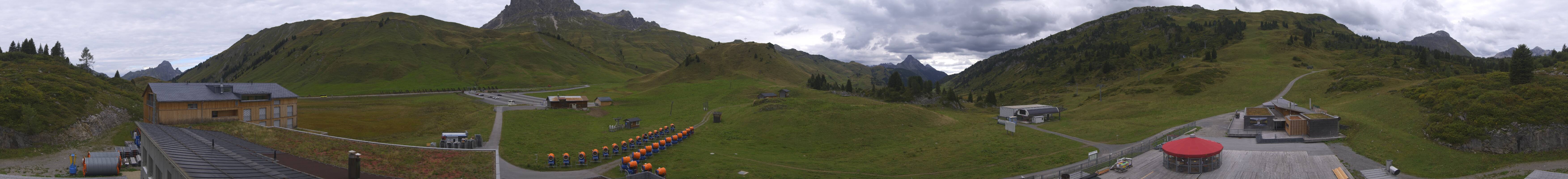 Archived image Webcam Panoramic view Salober base station