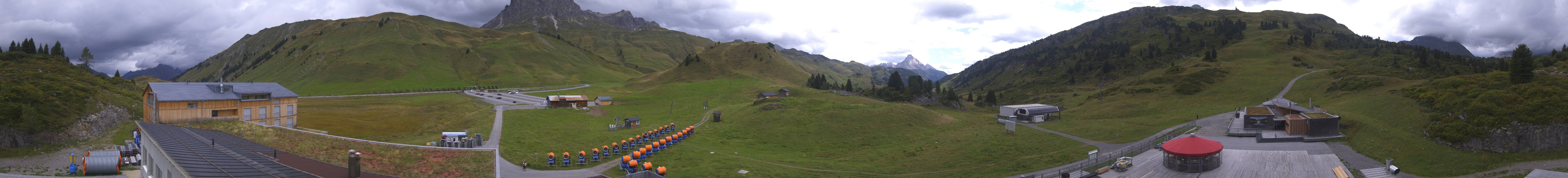 Archived image Webcam Panoramic view Salober base station