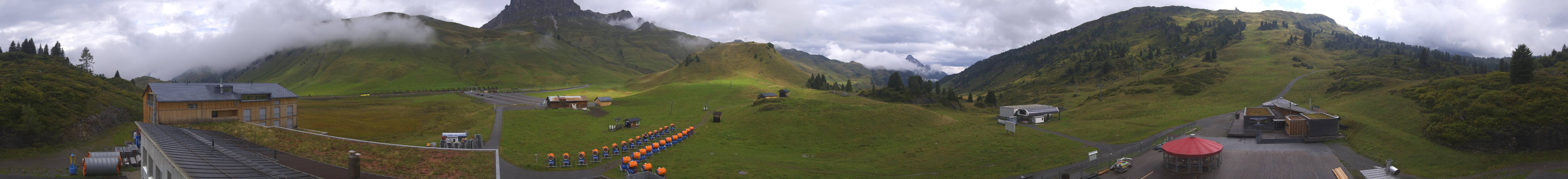 Archived image Webcam Panoramic view Salober base station