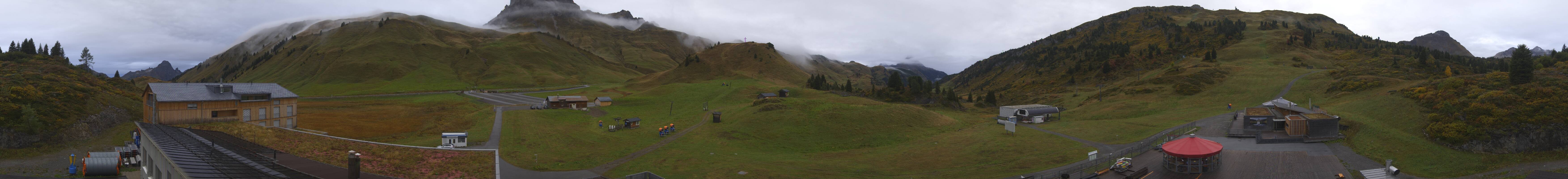 Archived image Webcam Panoramic view Salober base station
