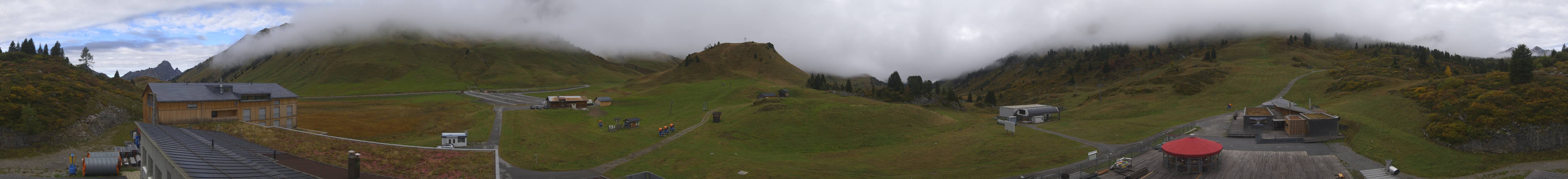 Archived image Webcam Panoramic view Salober base station
