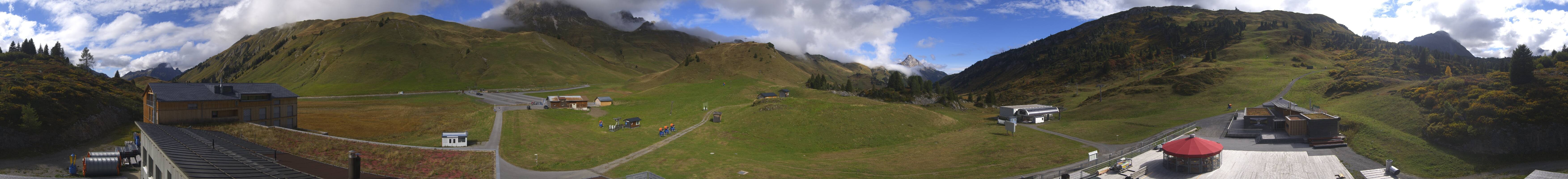 Archived image Webcam Panoramic view Salober base station