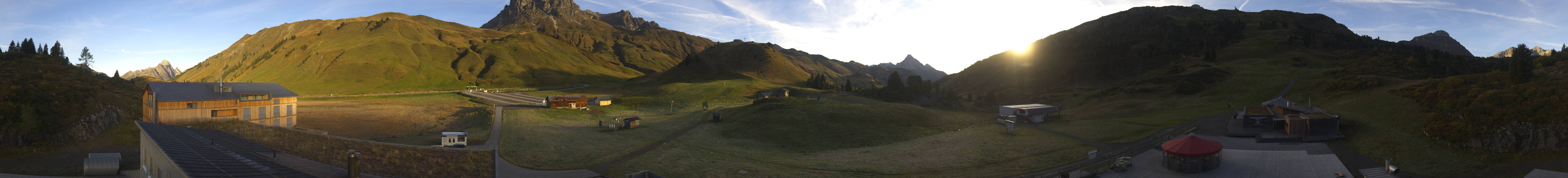 Archived image Webcam Panoramic view Salober base station