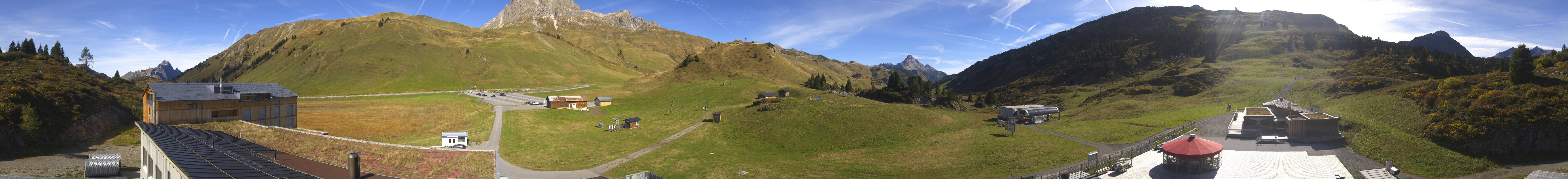 Archived image Webcam Panoramic view Salober base station
