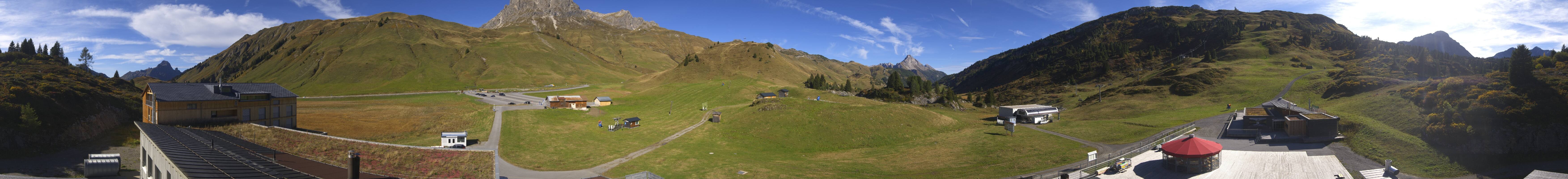 Archived image Webcam Panoramic view Salober base station