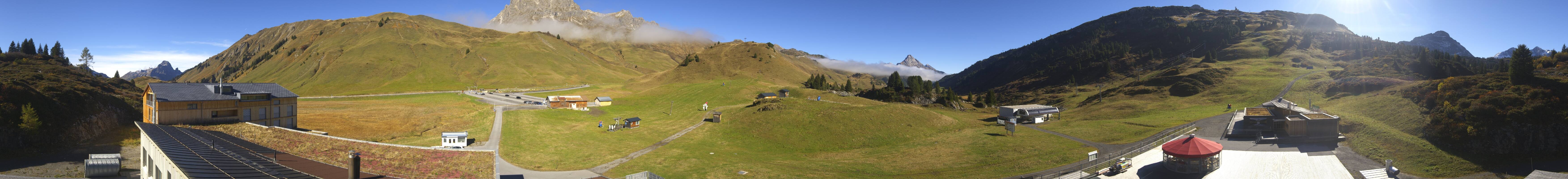 Archived image Webcam Panoramic view Salober base station