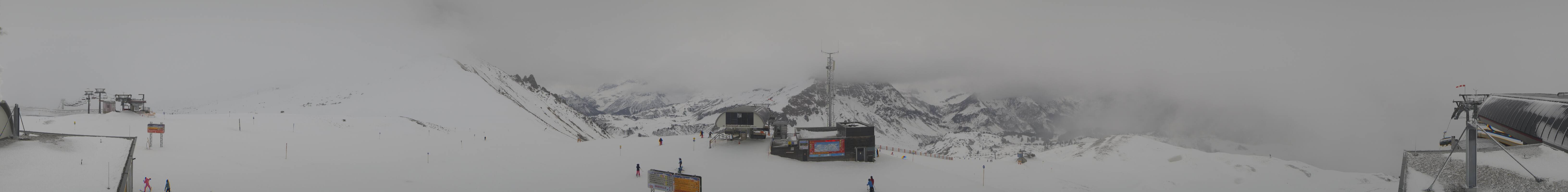 Archiv Foto Webcam Warth Schröcken - Panorama Saloberjet