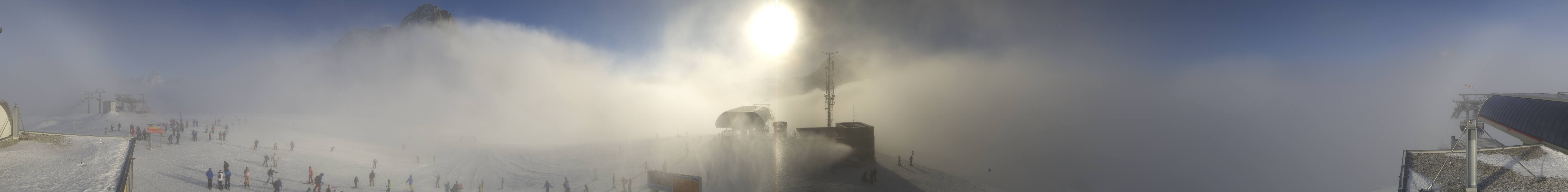 Archiv Foto Webcam Warth Schröcken - Panorama Saloberjet