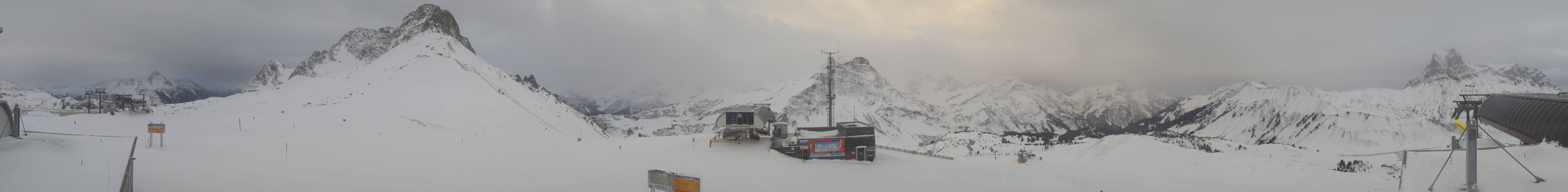 Archived image Webcam Panoramic view Warth Schröcken