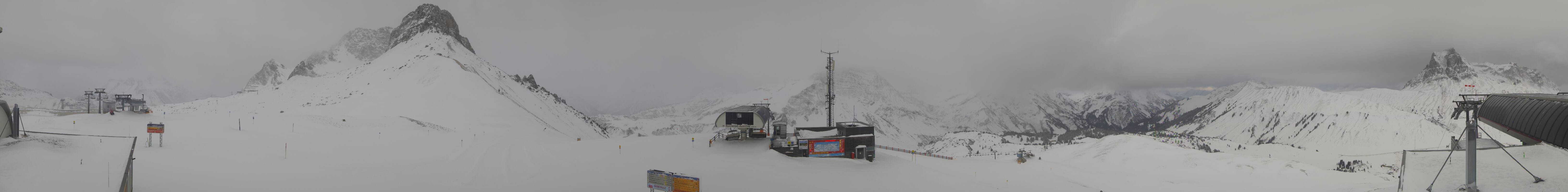 Archived image Webcam Panoramic view Warth Schröcken