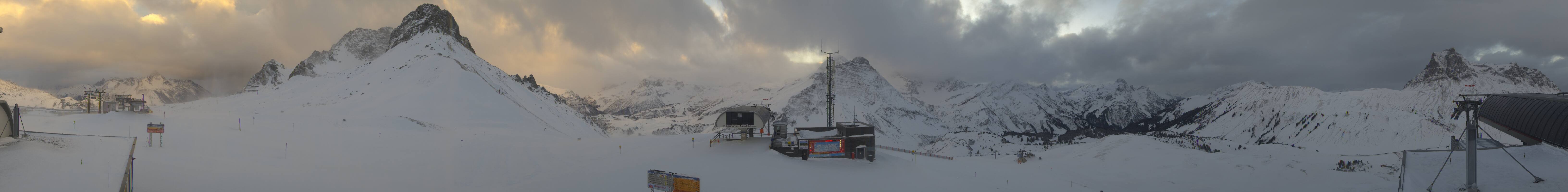 Archived image Webcam Panoramic view Warth Schröcken