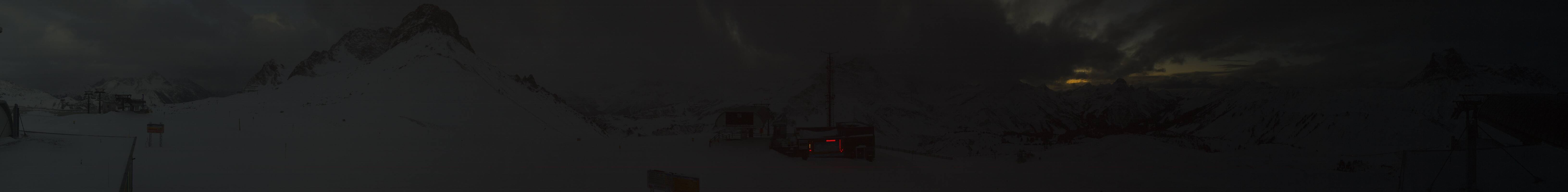 Archived image Webcam Panoramic view Warth Schröcken