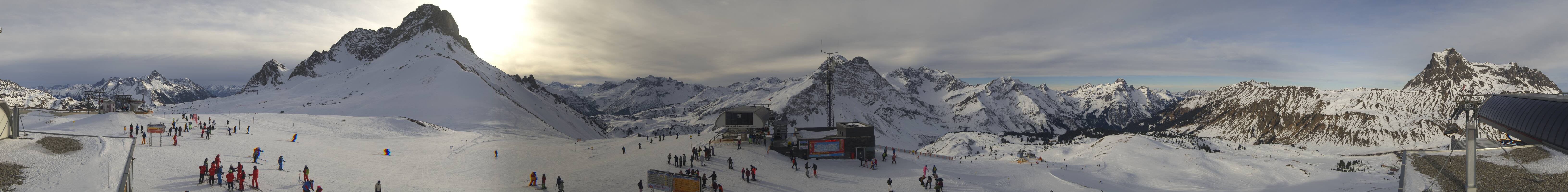 Archived image Webcam Panoramic view Warth Schröcken