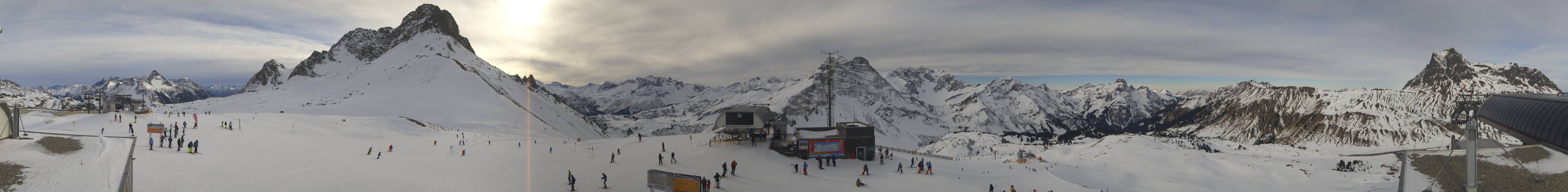 Archived image Webcam Panoramic view Warth Schröcken