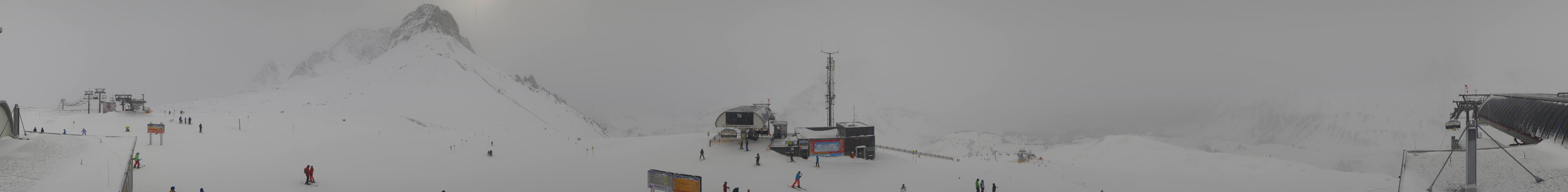 Archiv Foto Webcam Warth Schröcken - Panorama Saloberjet