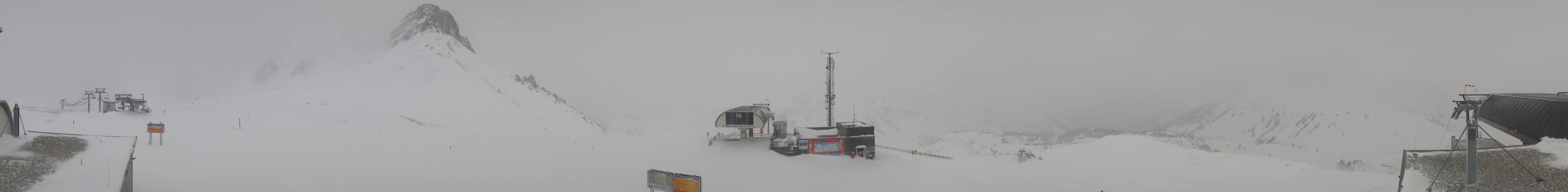 Archiv Foto Webcam Warth Schröcken - Panorama Saloberjet