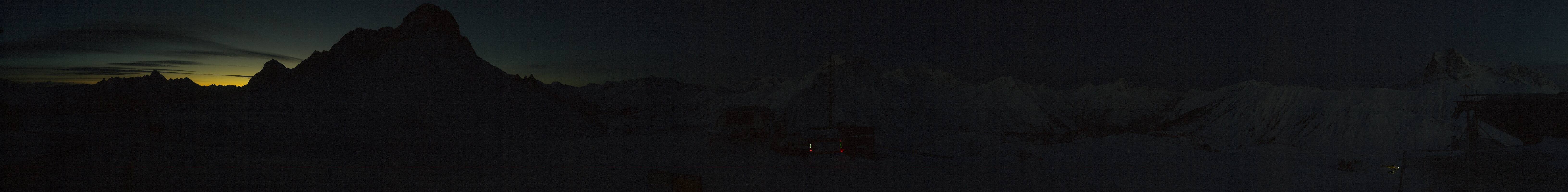 Archiv Foto Webcam Warth Schröcken - Panorama Saloberjet