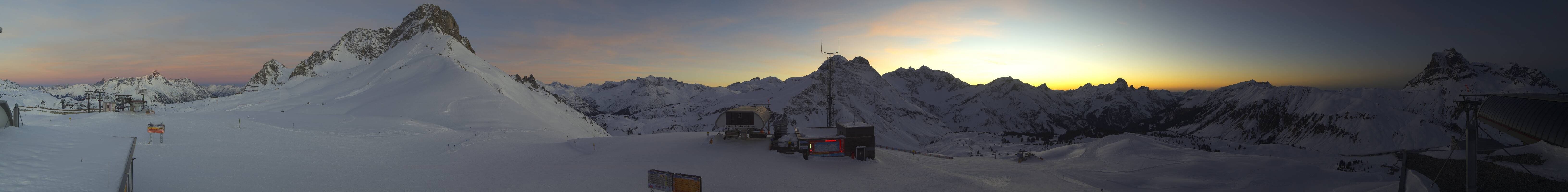 Archived image Webcam Panoramic view Warth Schröcken