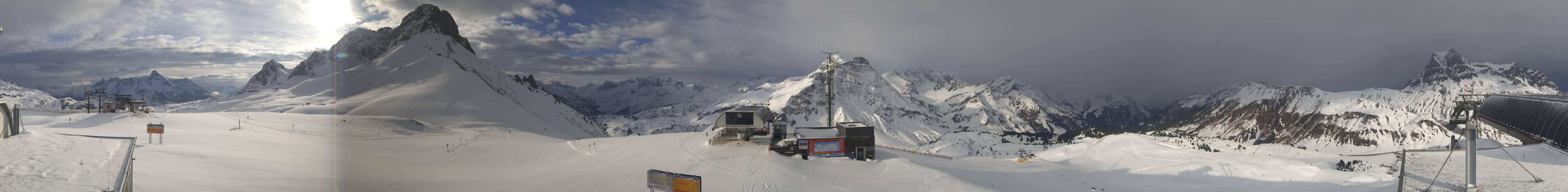 Archived image Webcam Panoramic view Warth Schröcken