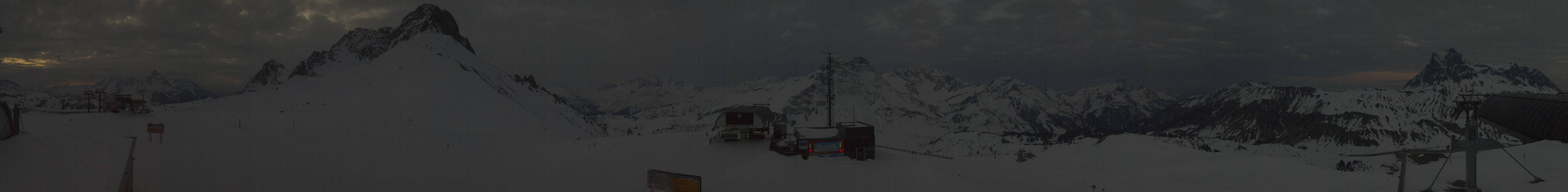 Archived image Webcam Panoramic view Warth Schröcken