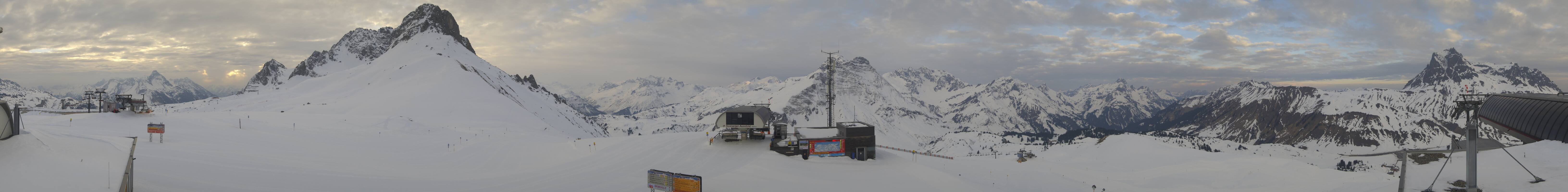 Archived image Webcam Panoramic view Warth Schröcken