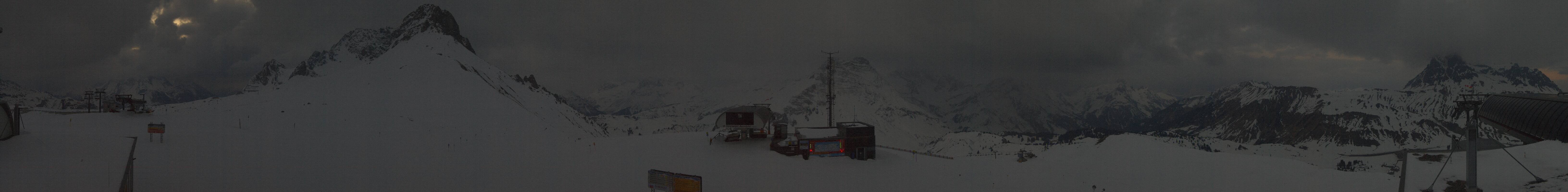 Archived image Webcam Panoramic view Warth Schröcken