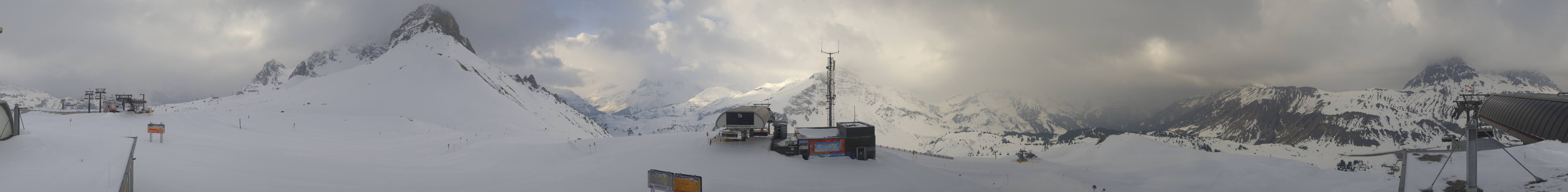 Archived image Webcam Panoramic view Warth Schröcken