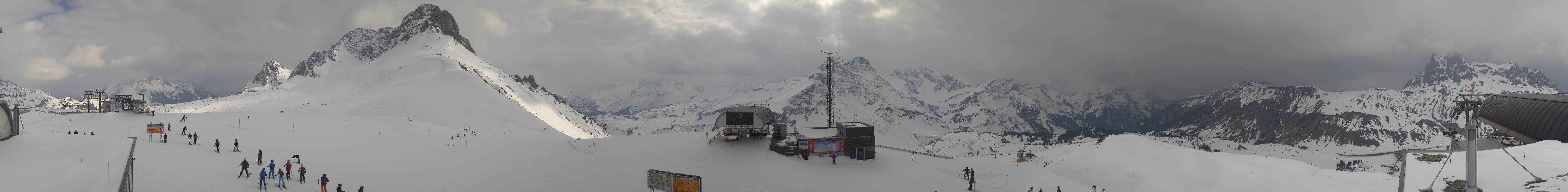 Archived image Webcam Panoramic view Warth Schröcken