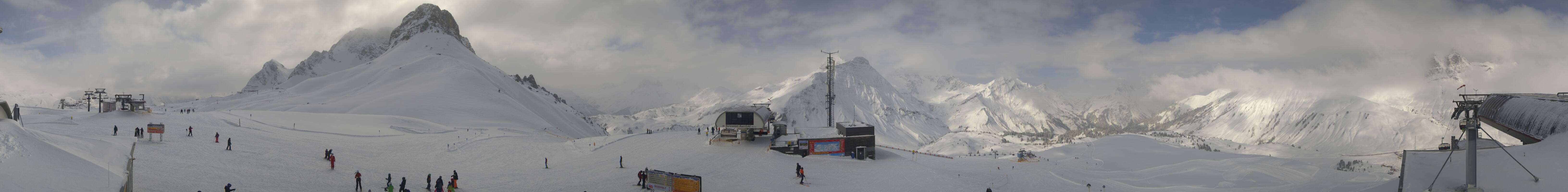 Archived image Webcam Panoramic view Warth Schröcken