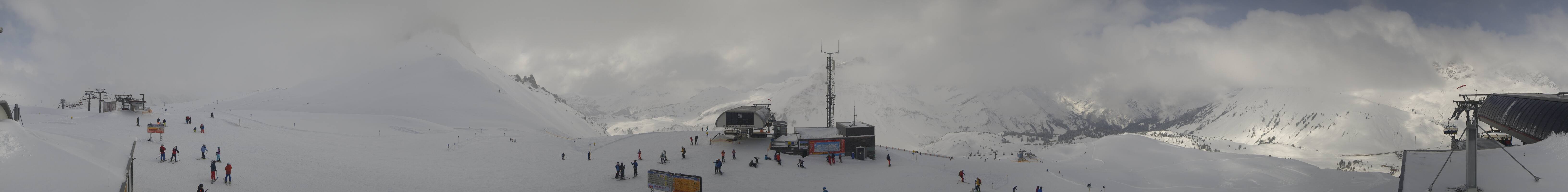 Archived image Webcam Panoramic view Warth Schröcken