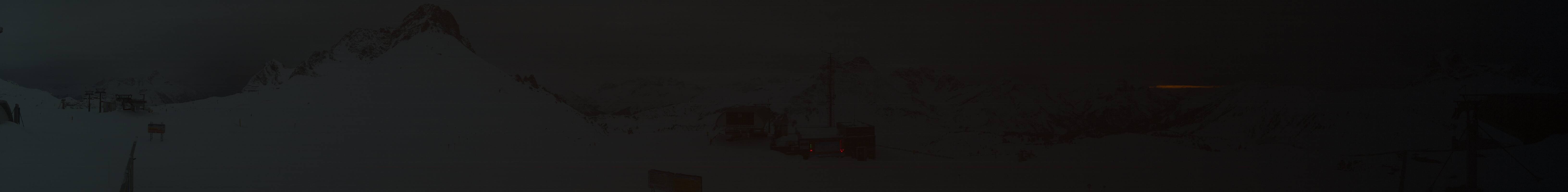 Archiv Foto Webcam Warth Schröcken - Panorama Saloberjet