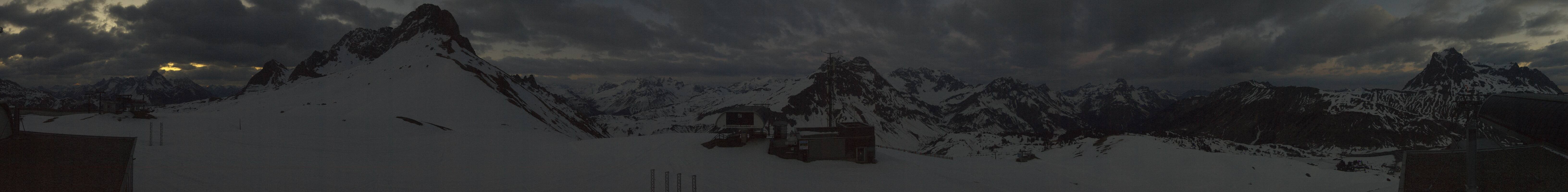 Archived image Webcam Panoramic view Warth Schröcken