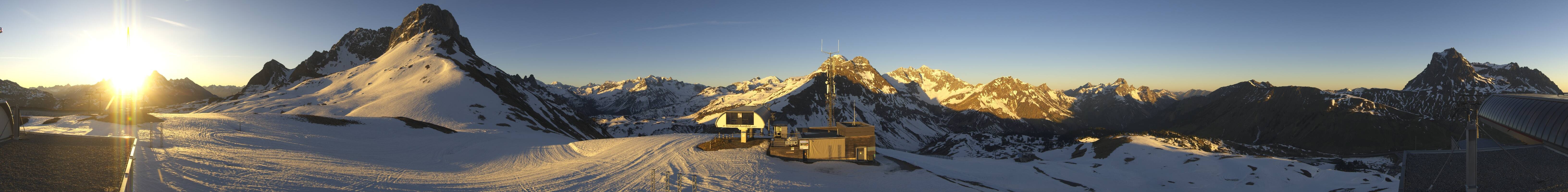 Archived image Webcam Panoramic view Warth Schröcken