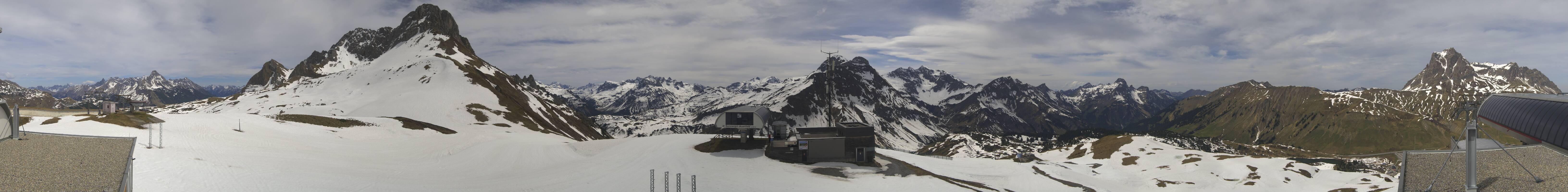 Archived image Webcam Panoramic view Warth Schröcken