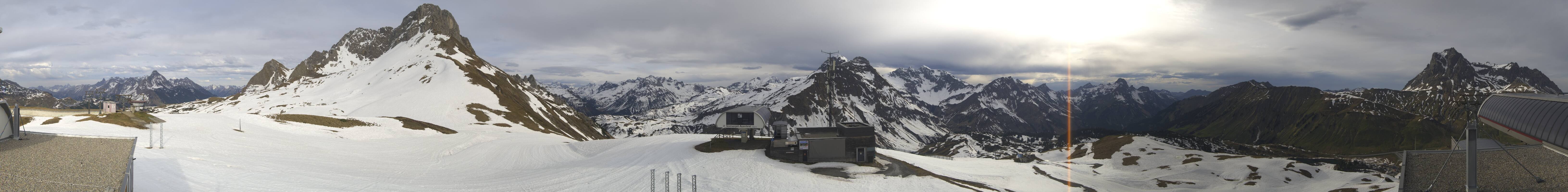 Archived image Webcam Panoramic view Warth Schröcken
