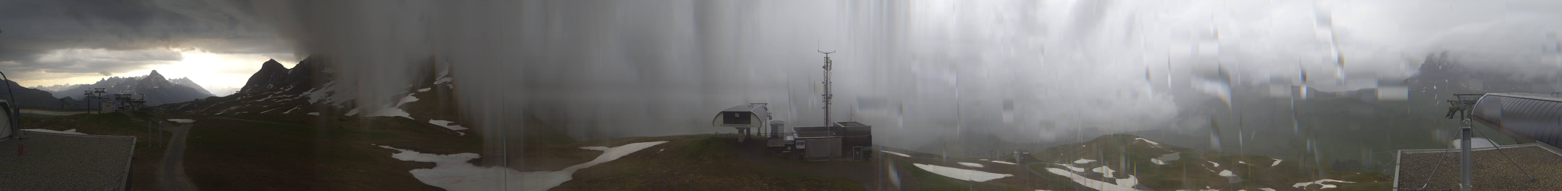 Archived image Webcam Panoramic view Warth Schröcken