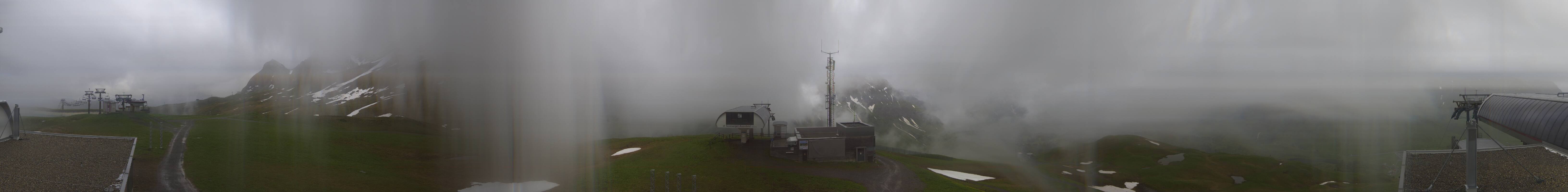Archiv Foto Webcam Warth Schröcken - Panorama Saloberjet