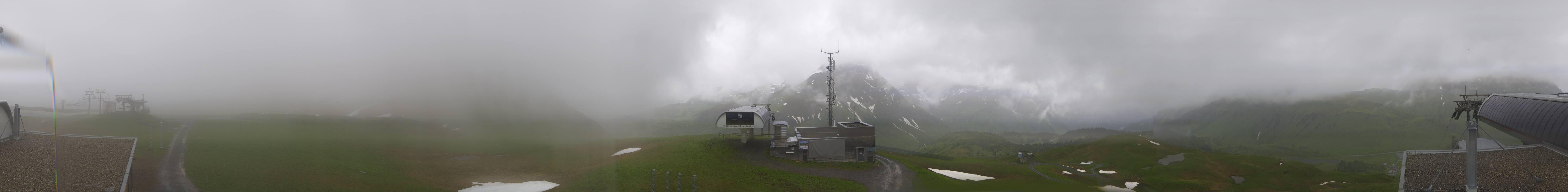 Archiv Foto Webcam Warth Schröcken - Panorama Saloberjet