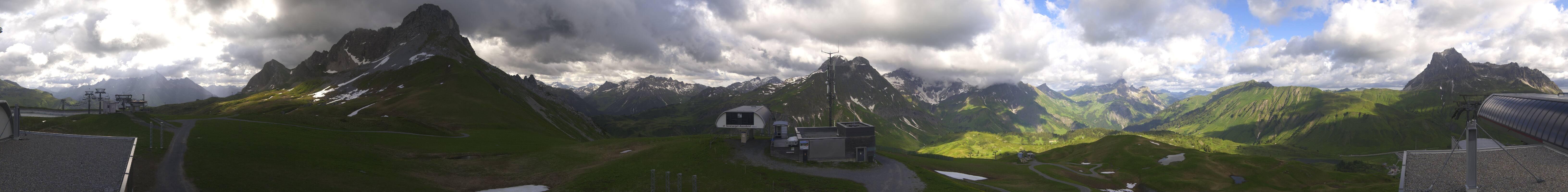 Archived image Webcam Panoramic view Warth Schröcken