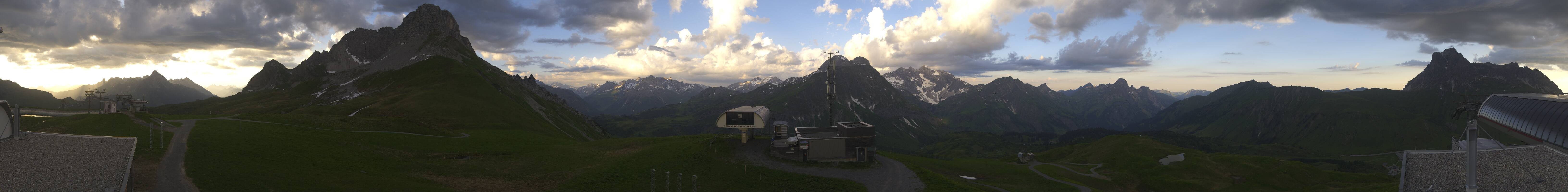 Archived image Webcam Panoramic view Warth Schröcken