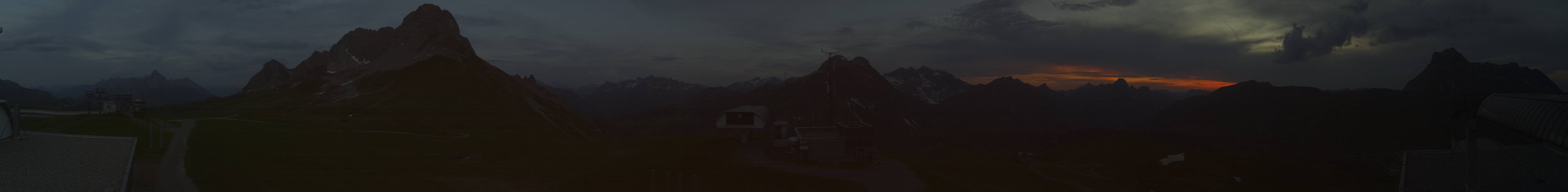 Archived image Webcam Panoramic view Warth Schröcken