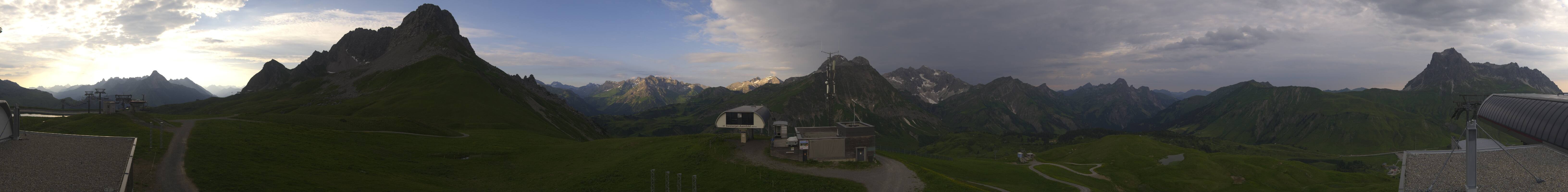Archived image Webcam Panoramic view Warth Schröcken