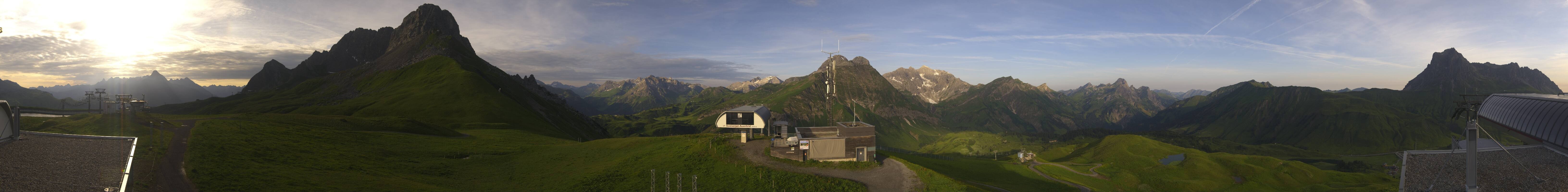 Archived image Webcam Panoramic view Warth Schröcken
