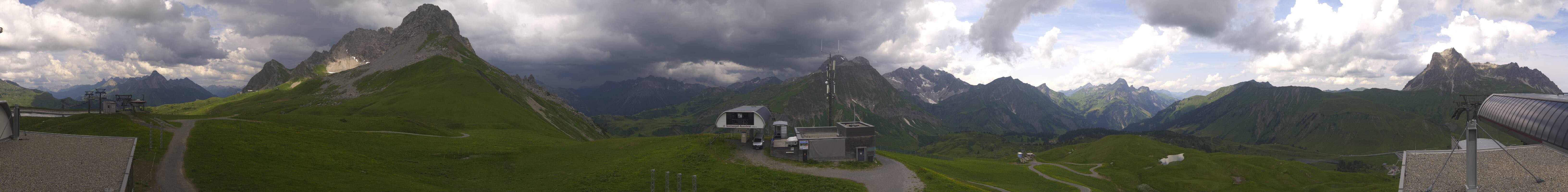 Archived image Webcam Panoramic view Warth Schröcken