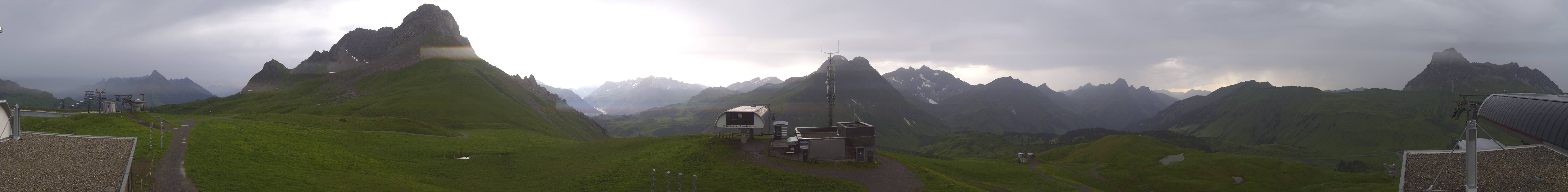 Archived image Webcam Panoramic view Warth Schröcken