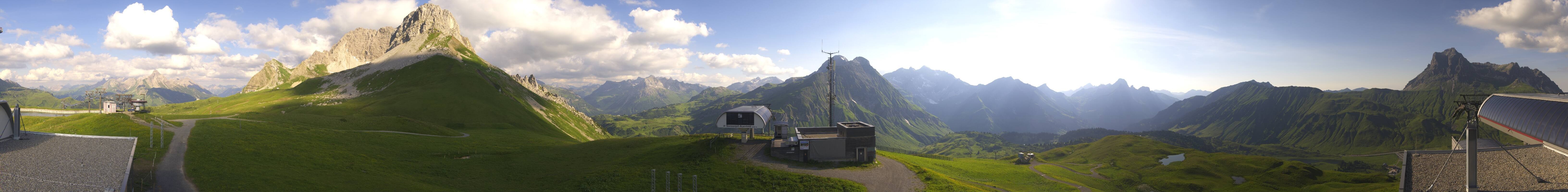 Archived image Webcam Panoramic view Warth Schröcken