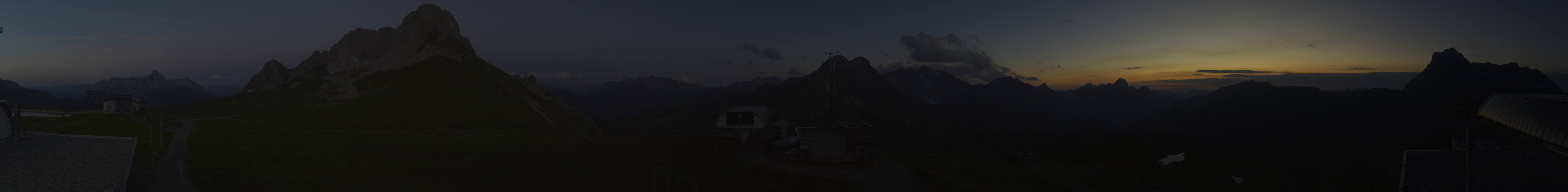 Archived image Webcam Panoramic view Warth Schröcken