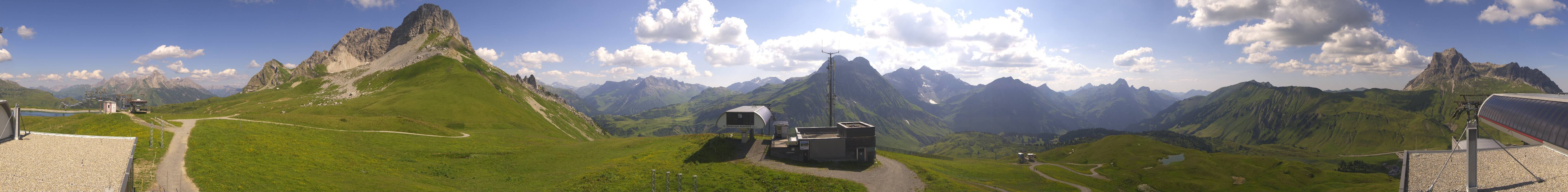 Archived image Webcam Panoramic view Warth Schröcken