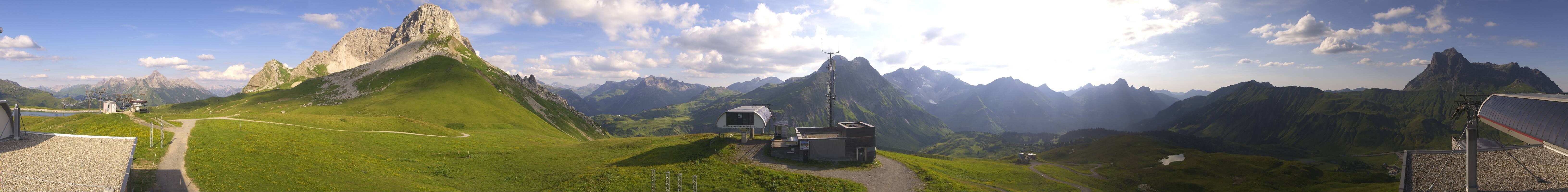 Archived image Webcam Panoramic view Warth Schröcken