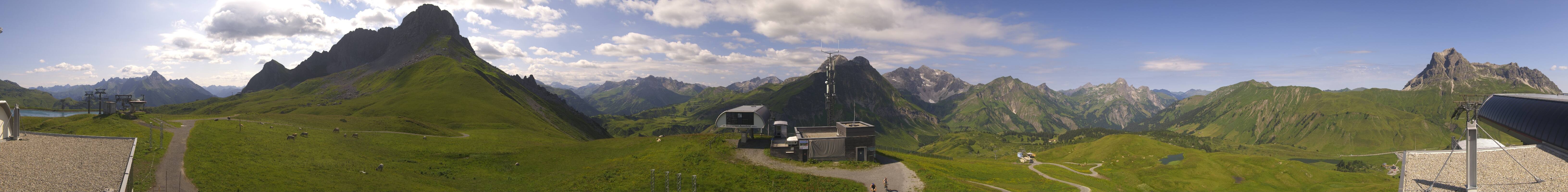 Archived image Webcam Panoramic view Warth Schröcken